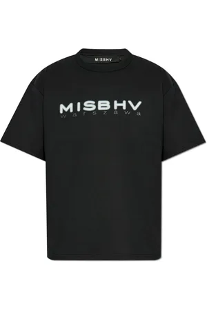 MISBHV Koszulki, Mężczyzna, Czarny, XL, Bawełna, T-shirt z logo