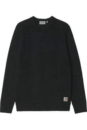 Carhartt Bluzy, Mężczyzna, Czarny, S, Stylowy Sweter Anglistic