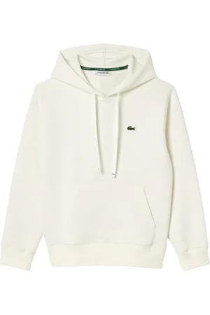 Lacoste Bluzy, Kobieta, Beżowy, XL, Kremowy Hoodie dla Kobiet Aw 24