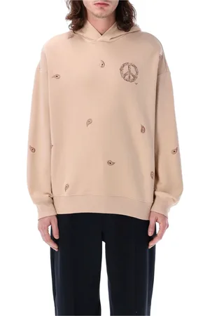 Emporio Armani Bluzy, Mężczyzna, Różowy, M, Klasyczny Sweatshirt dla Mężczyzn i Kobiet