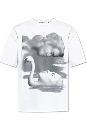MISBHV Koszulki, Mężczyzna, Biały, L, T-shirt z nadrukiem
