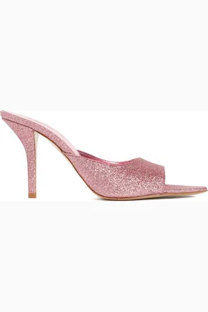 Gia Borghini Buty, Kobieta, Różowy, 36 EU, Różowe i Fioletowe Kapcie Aw 23