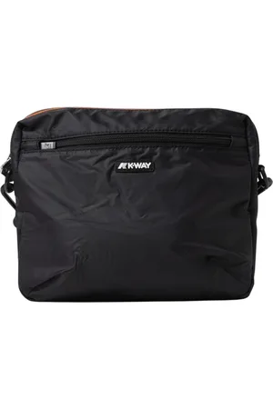 K-Way Torebki, Mężczyzna, Czarny, ONE SIZE, Klasyczna Czarna Torba na Ramię