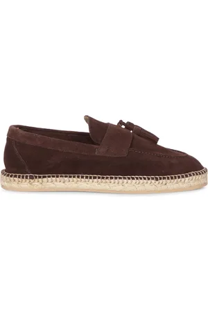LARDINI Buty, Mężczyzna, brązowy, 44 EU, Brązowe Espadryle dla Mężczyzn