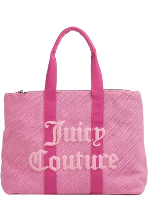 Juicy Couture Torebki, Kobieta, Różowy, ONE SIZE, Stylowa torba shopper z bawełny Daisy