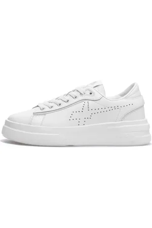 W6YZ Buty, Kobieta, Biały, 39 EU, Białe Sneakersy dla Kobiet Ss 23