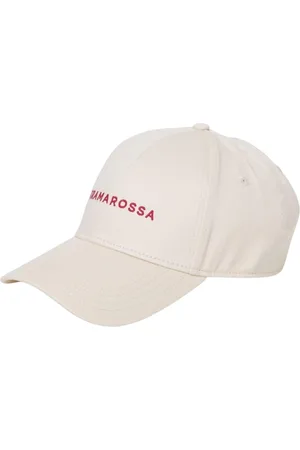 sartoria tramarossa Akcesoria, Mężczyzna, Żółty, ONE SIZE, Nakrycie głowy z haftem logo