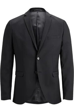 JACK & JONES Kurtki, Mężczyzna, Czarny, XS, Czarny Blezer Slim Fit