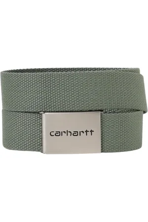 Carhartt Akcesoria, Mężczyzna, Zielony, ONE SIZE, Czarny Pasek Casual Akcesorium