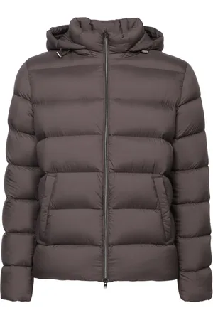 HERNO Kurtki, Mężczyzna, brązowy, L, Brązowa kurtka puchowa Aw 24