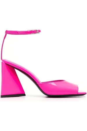 The Attico Buty, Kobieta, Różowy, 37 EU, Fuchsia Piper Sandały z wysokim obcasem