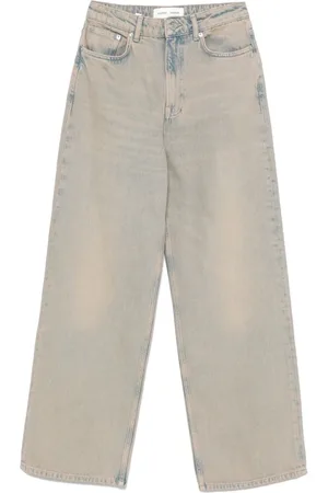 Samsøe Samsøe Jeansy, Kobieta, Niebieski, W29 L32, Denim, Tinted Earth Shelly Jeansy