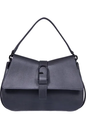 Furla Torebki, Kobieta, Czarny, ONE SIZE, Czarna Torba na Ramię Elegancki Design Flow