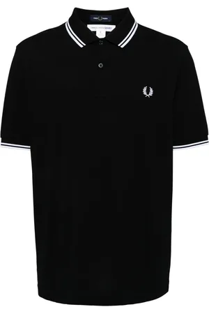 Comme des Garçons Koszulki, Mężczyzna, Czarny, L, Bawełna, Czarny bawełniany T-shirt z nadrukiem logo
