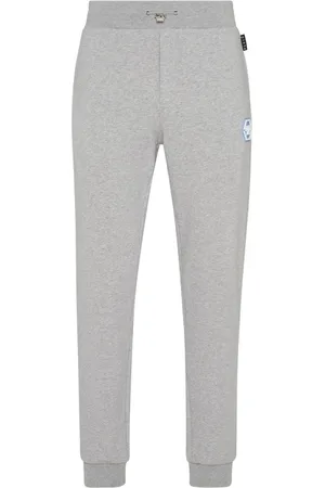 Philipp Plein Spodnie, Mężczyzna, Szary, 2XL, Stylowe Spodnie dla Mężczyzn