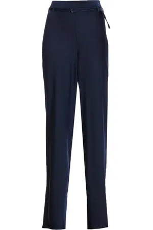 Patrizia Pepe Spodnie, Kobieta, Niebieski, M, Niebieskie Spodnie Palazzo Eleganckie Chic