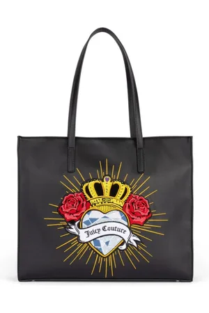 Juicy Couture Torebki, Kobieta, Czarny, ONE SIZE, London S. Heart Torba na zakupy
