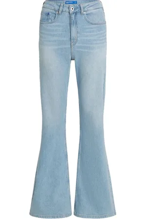Karl Lagerfeld Jeansy, Kobieta, Niebieski, W26 L32, Denim, Spodnie
