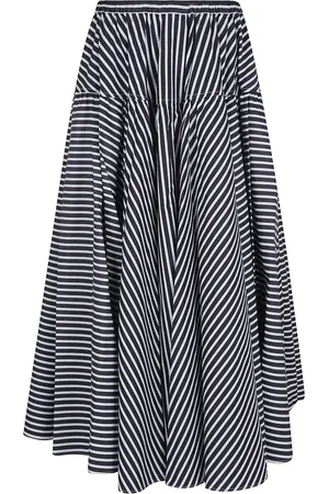 Patou Spódnice, Kobieta, Czarny, 2XS, Niebieska Bawełniana Spódnica Elegancka Uniwersalna Moda