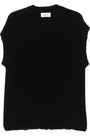 LANEUS Swetry, Mężczyzna, Czarny, S, Stylowy sweter męski