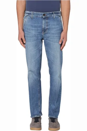 PT Torino Jeansy, Mężczyzna, Niebieski, W30, Dżinsy casual fit