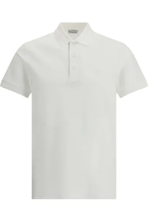 Burberry Koszulki, Mężczyzna, Biały, XL, Polo z Equestrian Knight
