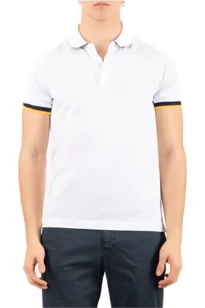 K-Way Koszulki, Mężczyzna, Biały, 3XL, Stylowa Kurtka Polo dla Mężczyzn