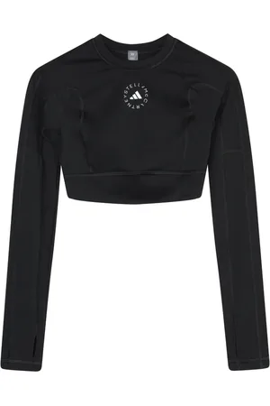 adidas Sport, Kobieta, Czarny, M, Czarny Yoga Cropped LS Top