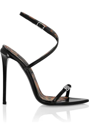 Philipp Plein Buty, Kobieta, Czarny, 40 EU, Stylowe Letnie Sandały