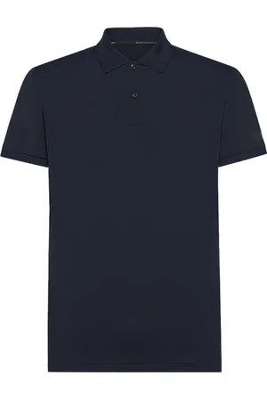 RRD Koszulki, Mężczyzna, Niebieski, L, Niebieska Koszulka Polo Styl Oxford