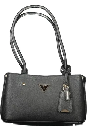Guess Torebki, Kobieta, Czarny, ONE SIZE, Len, Czarna torba polietylenowa