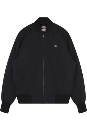 Dickies Kurtki, Mężczyzna, Czarny, S, Czarna wodoodporna kurtka bomber