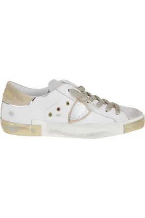 Philippe model Buty, Kobieta, Biały, 40 EU, Białe Sneakersy Casual Chic Styl