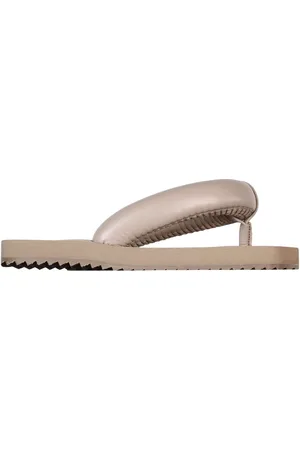 Yume Yume Buty, Kobieta, brązowy, 39 EU, Skóra, Jasnobrązowe Wyściełane Sandały