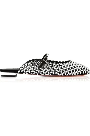 Aquazzura Buty, Kobieta, Czarny, 40 EU, Stylowe Mules dla Kobiet