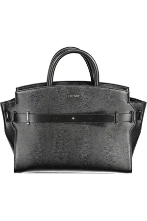 Calvin Klein Torebki, Kobieta, Czarny, ONE SIZE, Czarna torebka damska z odpinanym paskiem