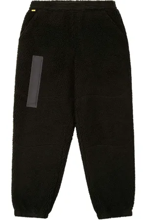 DIME Spodnie, Mężczyzna, Czarny, L, Denim, Czarne Spodnie Sherpa Denim
