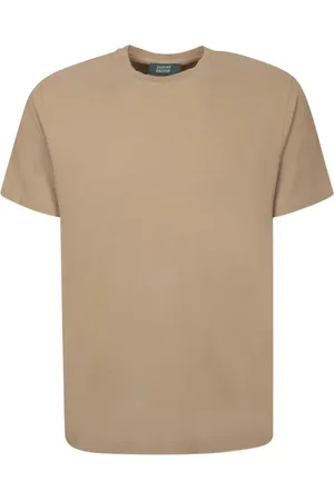 ZANONE Koszulki, Mężczyzna, brązowy, M, Brązowy T-shirt dla mężczyzn