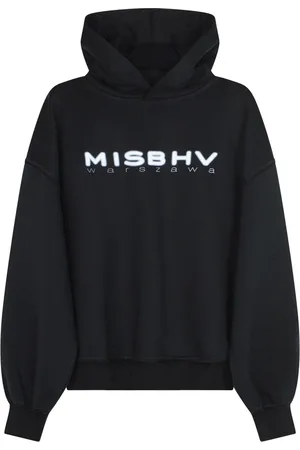 MISBHV Bluzy, Mężczyzna, Czarny, M, Czarna bluza z długim rękawem