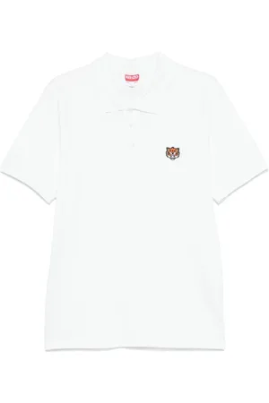 Kenzo Koszulki, Mężczyzna, Biały, L, Białe T-shirty i Pola