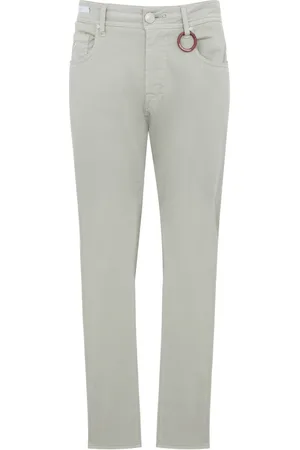 sartoria tramarossa Jeansy, Mężczyzna, Szary, W40, Bawełna, Stylowe Jeansyy Grigio dla Mężczyzn