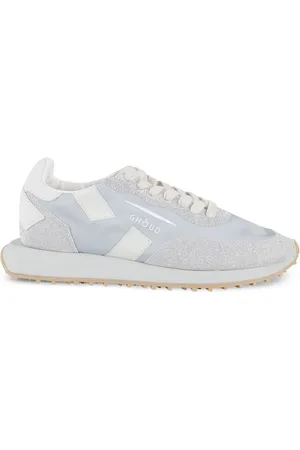 Ghoud Buty, Kobieta, Szary, 36 EU, Skóra, Srebrne Sneakersy Podkreśl Styl Wielofunkcyjne Eleganckie