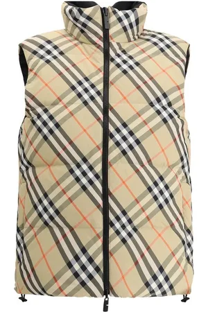 Burberry Kurtki, Kobieta, Wielobarwność, M, Odwrotna kamizelka puchowa