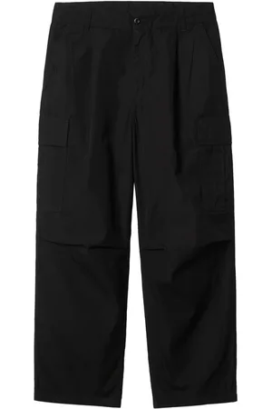 Carhartt Spodnie, Mężczyzna, Czarny, W29, Bawełna, Czarne spodnie cargo