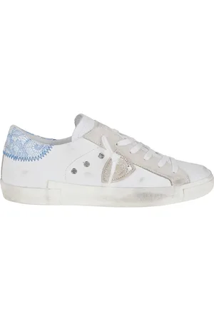 Philippe model Buty, Kobieta, Biały, 37 EU, Białe Sneakersy dla Kobiet Elegancki Styl