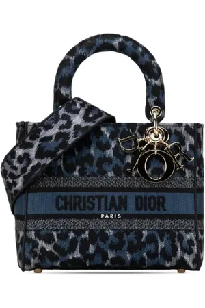 Dior Pre-owned, Kobieta, Niebieski, ONE SIZE, Pre-owned Canvas handbags