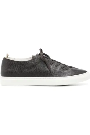Officine creative Buty, Mężczyzna, brązowy, 44 EU, Lekkie Skórzane Sneakersy