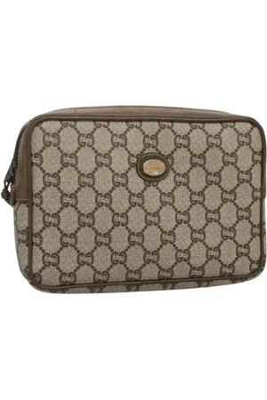 Gucci Pre-owned, Kobieta, Beżowy, ONE SIZE, Skóra, Pre-owned Leather clutches