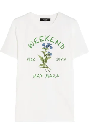 Max Mara Koszulki, Kobieta, Biały, XS, Białe T-shirty i Pola Teiera