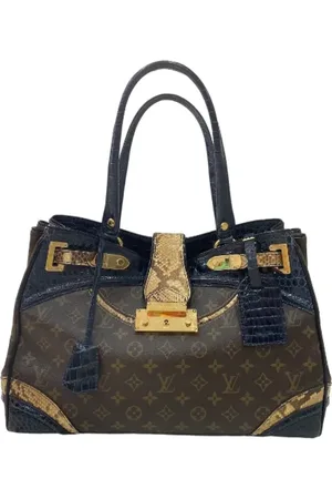 LOUIS VUITTON Pre-owned, Kobieta, brązowy, ONE SIZE, Zamsz, Pre-owned Canvas handbags